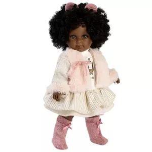 Doll Llorens Zuri 35 cm soft body by Llorens, model 53535, 35 cm
