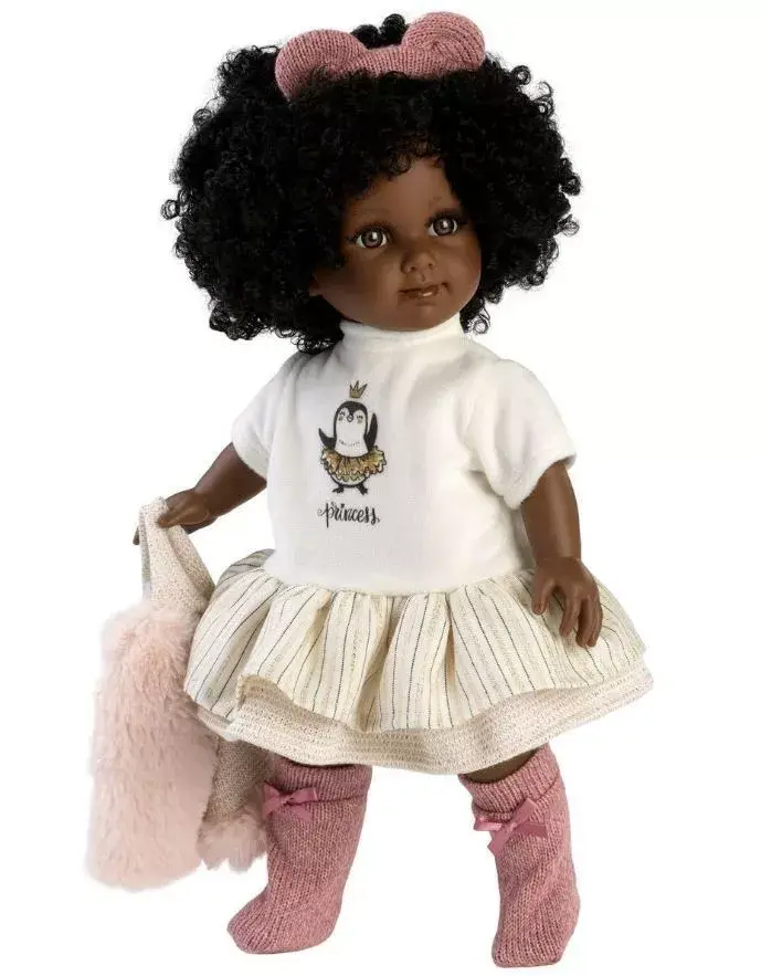 Doll Llorens Zuri 35 cm soft body Photo 2