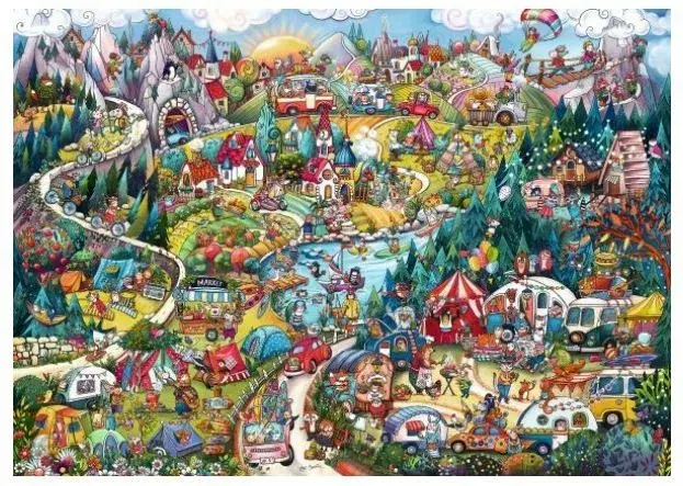 Puzzle 2000 gab - Aktīvā nedēļas