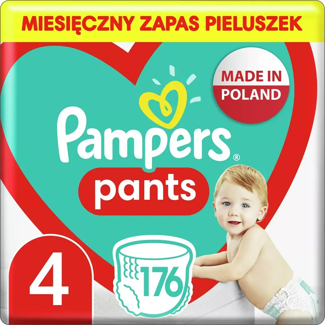 Подгузники Pampers Pants 4 (9–15 кг) — 176 шт. Photo 5