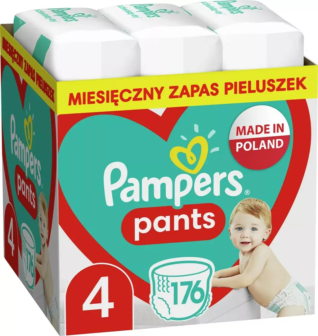 Подгузники Pampers Pants 4 (9–15 кг) — 176 шт. Photo 8