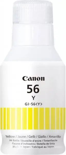 Kārtridžs Canon GI-56Y Dzeltenais, 4432C001, 4549292169096