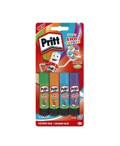 Pritt PRRSI Stationery Adhesive Glue Stick 10 g 4-Pack