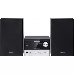 Grundig CMS 2000 BT Mājas audio mikrosistēma 30 W Melns, Sudrabs