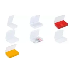 Storage assortment box allit EuroPlus Basic Size 12/6 transparent impact-resistant