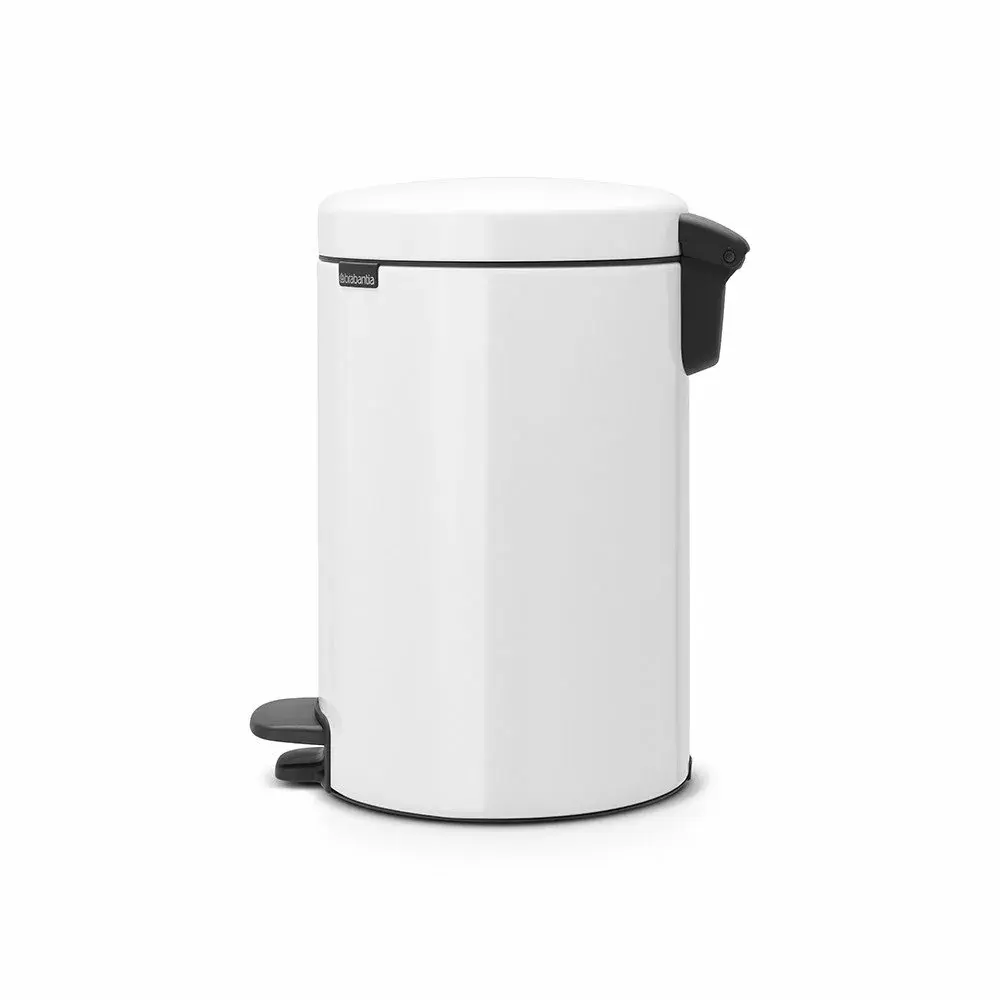 Atkritumu tvertne Brabantia NewIcon Apaļa Balta Photo 2