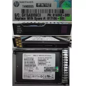 HP SPS-DRV SSD 480GB 6G 2.5 SATA 817106-001-RFB