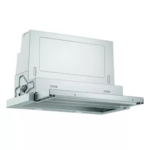 Bosch Serie 4 DFR067A52 cooker hood Semi built-in (pull out) Silver 399 m³/h A