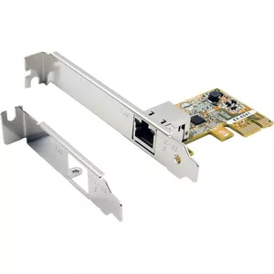 Сетевая карта Exsys EX-6081 1 порт Low Profile, чипсет Realtek