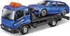 Bburago Samochod Laweta Street Fire flatbed transporter 1:43 Photo 2