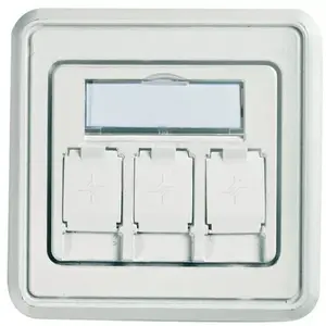 Outlet box Telegärtner H02010A0053 White