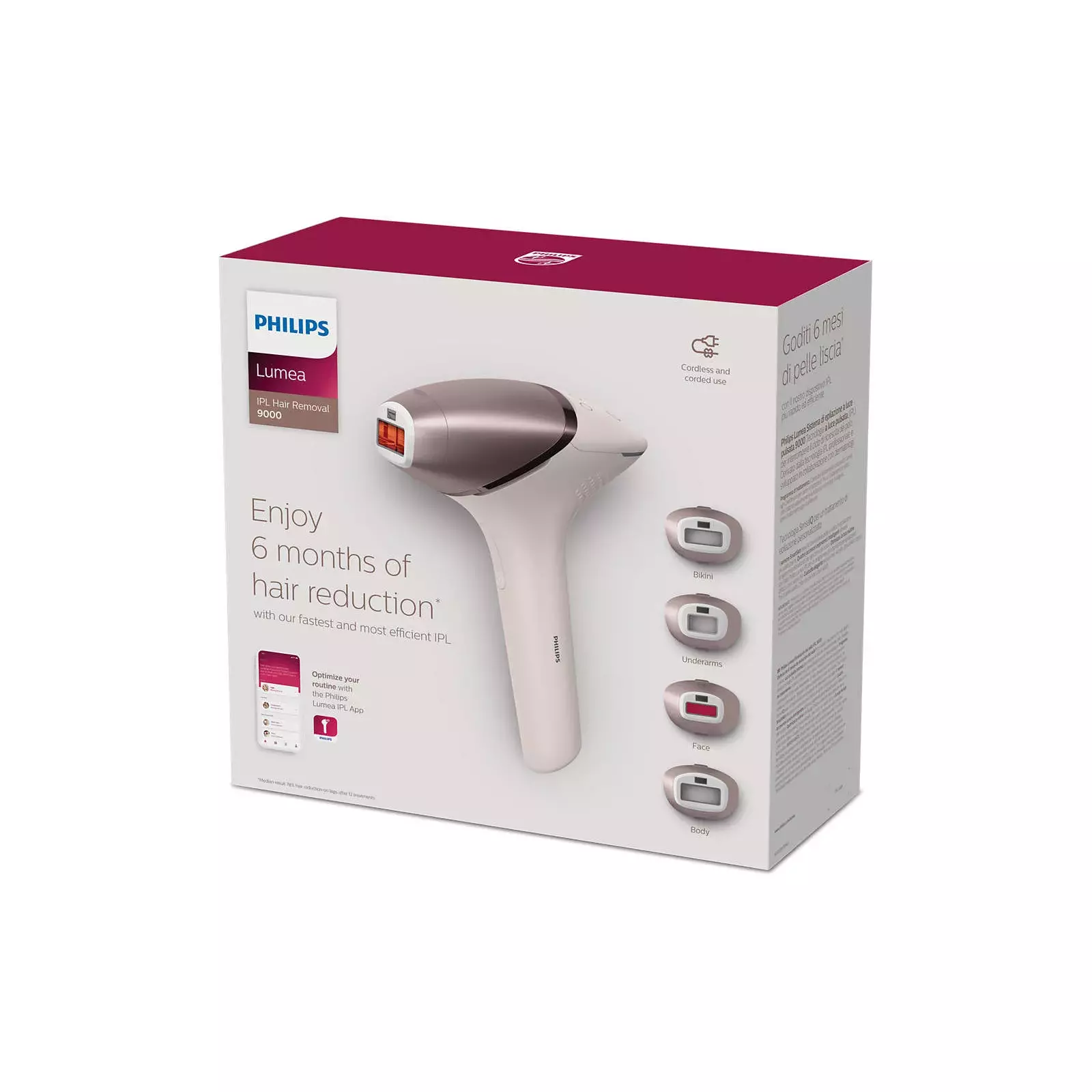 Philips 9000 Series Lumea BRI958/00 IPL Hair Removal Device