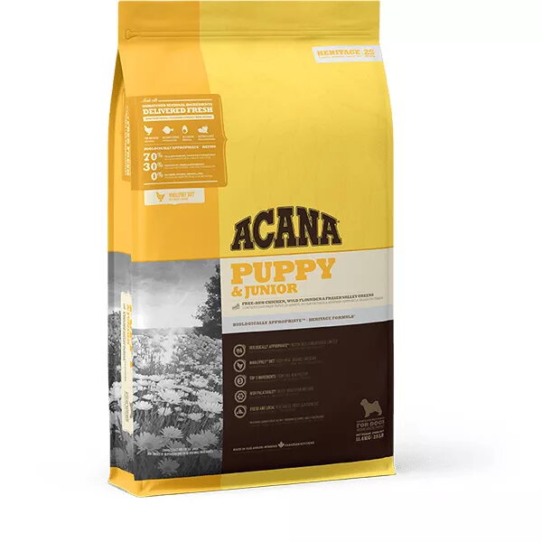Sausā barība suņiem ACANA Puppy &