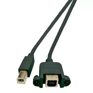 USB Cable Microconnect USBABF1PANEL2 1.8m USB A USB B Black