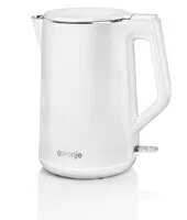 Elektriskā tējkanna Gorenje K15DWW 1.5L