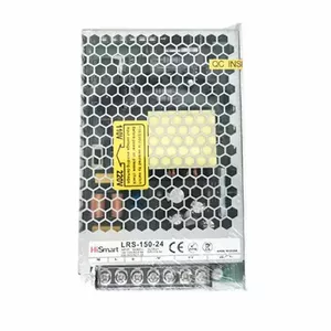 Блок питания HiSmart LRS-150-24, 24 В DC, 6,5 А, открытого типа (switching)