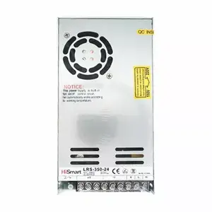 Strāvas padeve HiSmart LRS-350-24 24V 14.6A pārveidotājs