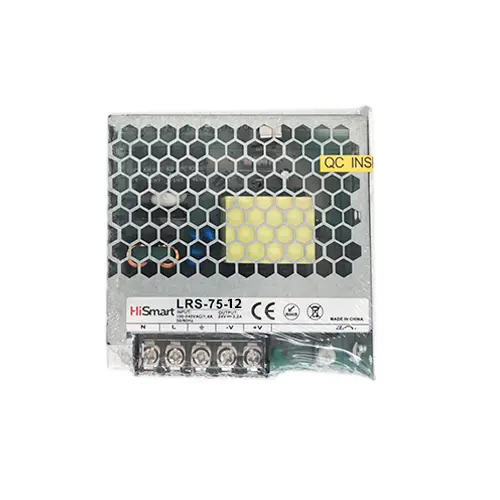 Barošanas bloks HiSmart LRS-75-12 12V 6A