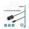Car Charger Deltaco USB-CAR129 Photo 3