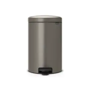 Waste bin Brabantia NewIcon 20 l Platinum