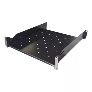 Fixed shelf TOTEN 19-FH48G 2U for 19" racks, 566 mm depth