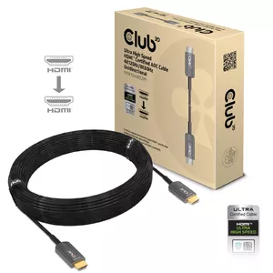 HDMI Кабель CLUB3D Ultra High Speed AOC 4K120Hz/8K60Hz 15м