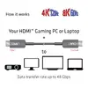 HDMI Кабель CLUB3D Ultra High Speed AOC 4K120Hz/8K60Hz Photo 4