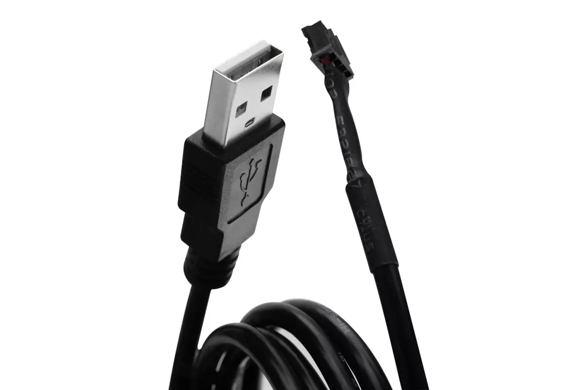 Kabelis EK Water Blocks Loop Connect Black 1 m Photo 2