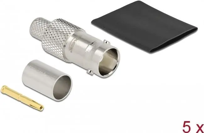 BNC ligzda RG-6 krimpēšanai DeLOCK 90029
