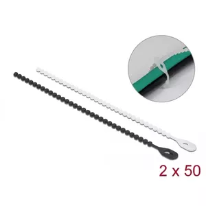 Beaded Cable Tie DeLOCK 19506 L 120 x W 3.6 mm 100 pieces