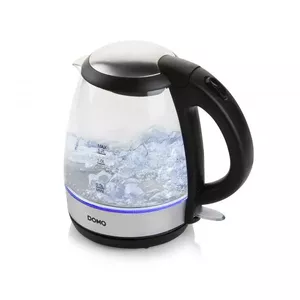 Domo DO9218WK electric kettle 1.2 L 2200 W Black, Silver