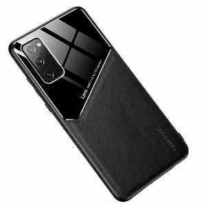 Protective back case Mocco for Xiaomi Mi 11 — Leather, Black