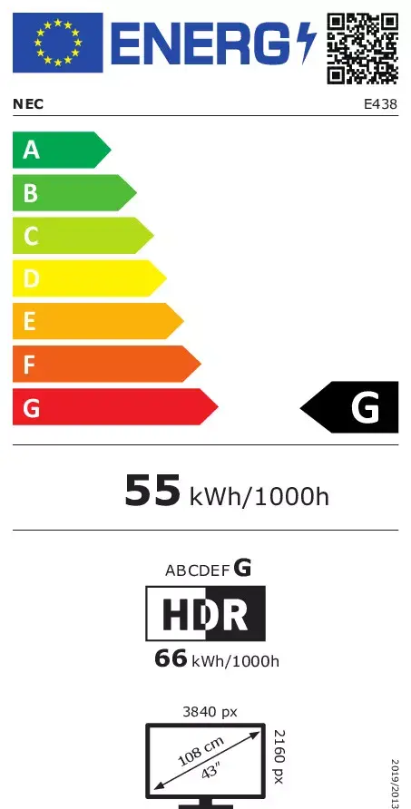 Цифровая панель NEC MultiSync E438 Photo 6