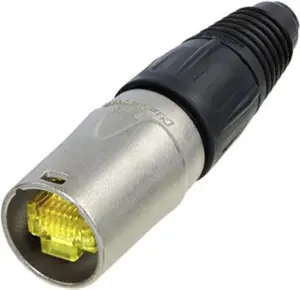 Разъем Neutrik NE8MX RJ 45 Черный Нержавеющая сталь