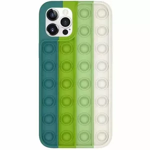 Защитный чехол Mocco Bubble Antistress для Apple iPhone 11 Pro Max, тёмно-зелёный
