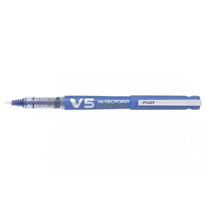 Pildspalva PILOT Hi-Tecpoint V5, zils tinti, 0.5 mm gals