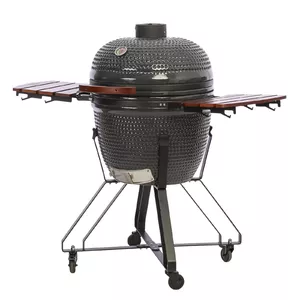 TunaBone Kamado classic 23" grils, L izmērs, tumši pelēks