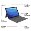Logitech Combo Touch klaviatūras maciņš iPad Pro 11" Photo 11