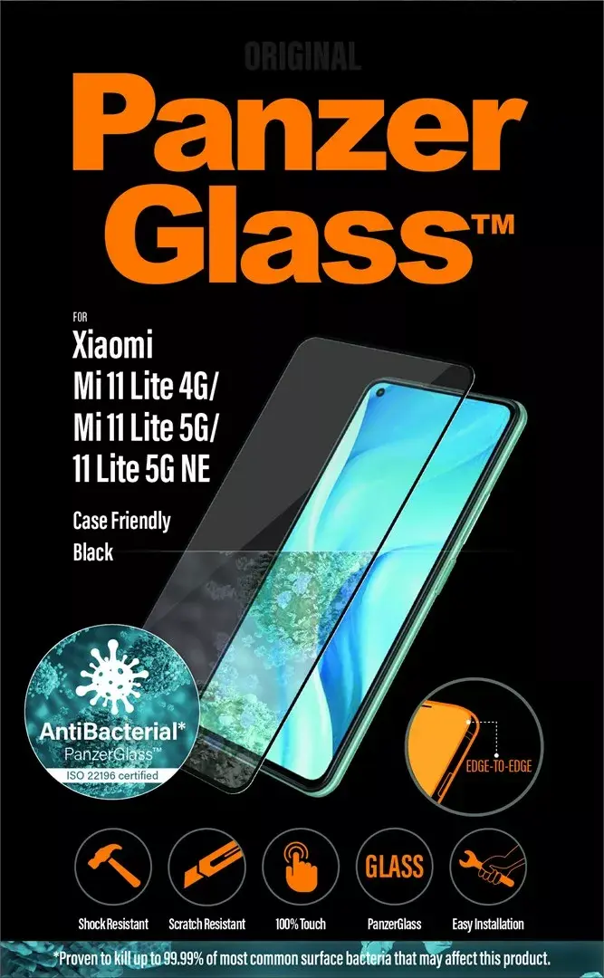 Защитное стекло PanzerGlass Xiaomi Mi 11 Lite Photo 10