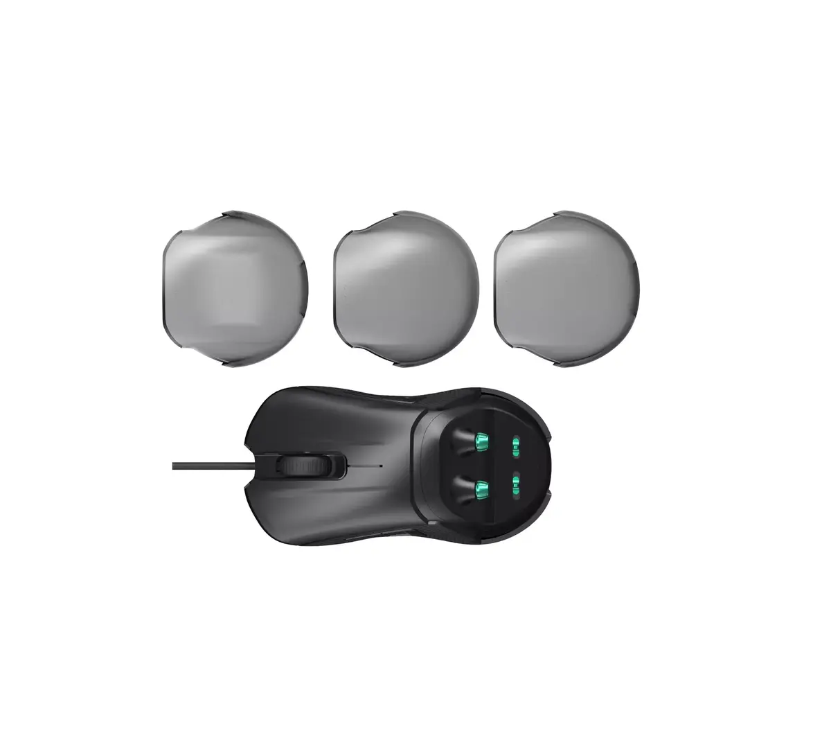 nacon PCGM-500ES ambidextrous optical mouse Photo 4