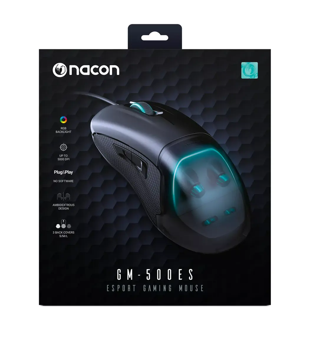 nacon PCGM-500ES ambidextrous optical mouse Photo 5