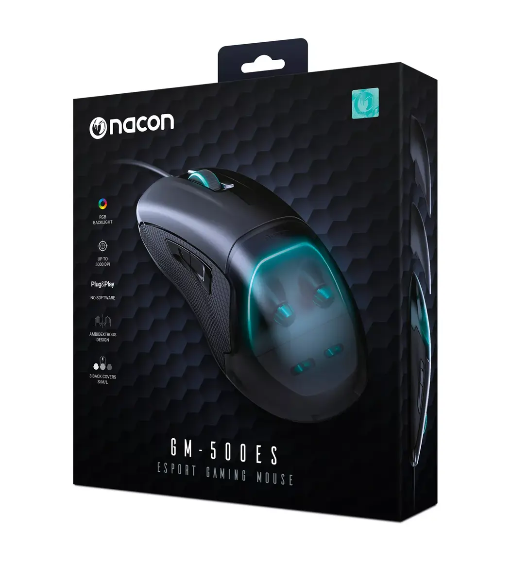 nacon PCGM-500ES ambidextrous optical mouse Photo 6
