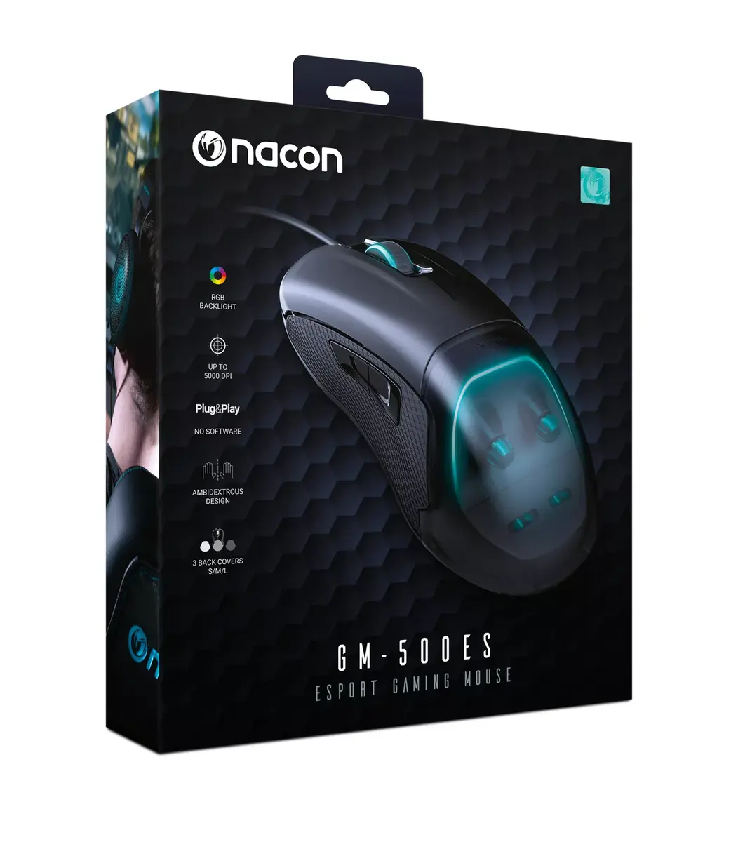 nacon PCGM-500ES ambidextrous optical mouse Photo 7