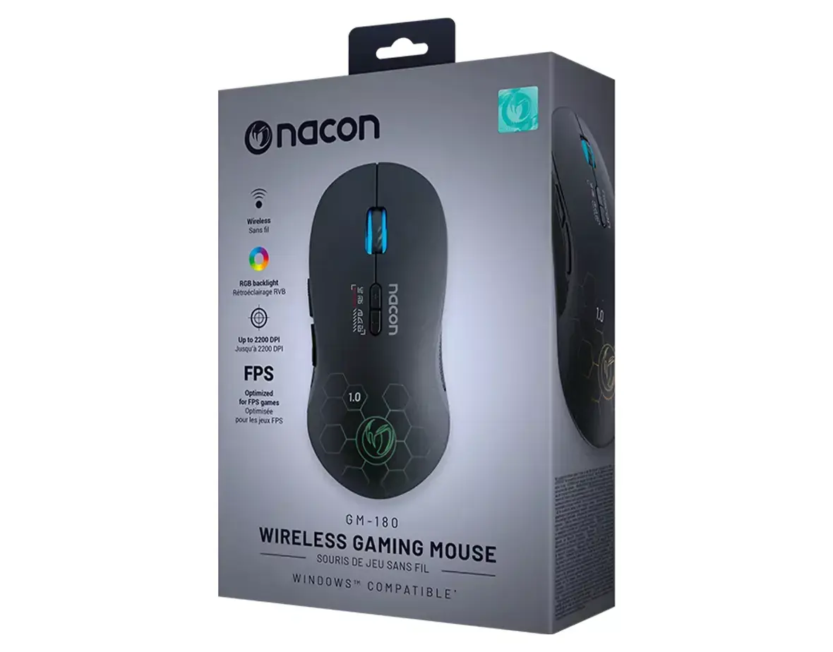 Mouse nacon PCGM-180 RF wireless optical 2200 DPI Photo 5