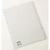 Alphabetic tab index Rexel PP Dividers Photo 3