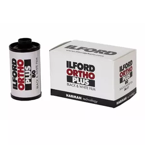 80 ORTHO Plus black & white film 135/36