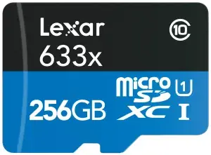 MicroSDXC Lexar 256GB LSDMI256BBEU633A Photo 3