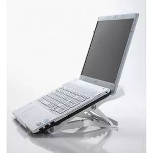 Laptop stand Exponent World 56302 — white, supports 11–17" screens (279.4–431.8 mm)