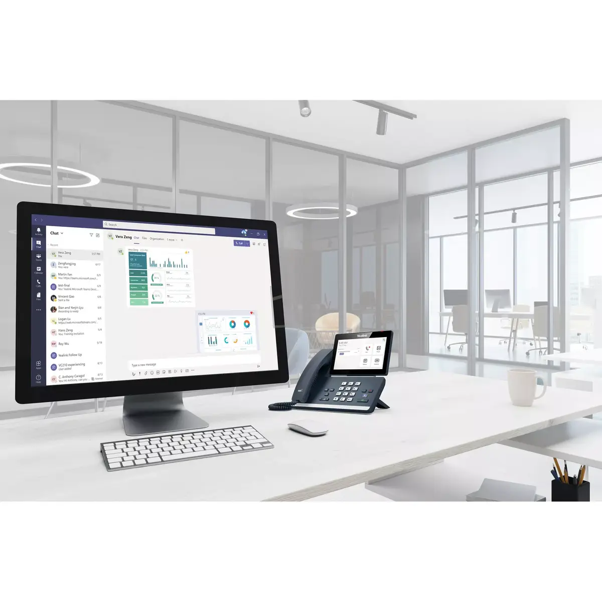 IP telefons Yealink MP58 Microsoft Teams Edition Photo 13