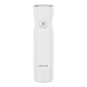 Вакуумный насос ZWILLING FRESH & SAVE White, питание 3.7 В (аккум.), зарядка MicroUSB, 190×50×50 мм, 330 г